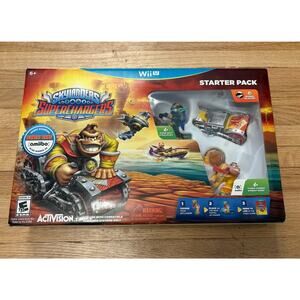 NIB Skylanders Superchargers Donkey Kong Starter Pack Wii U 10+ E Nintendo